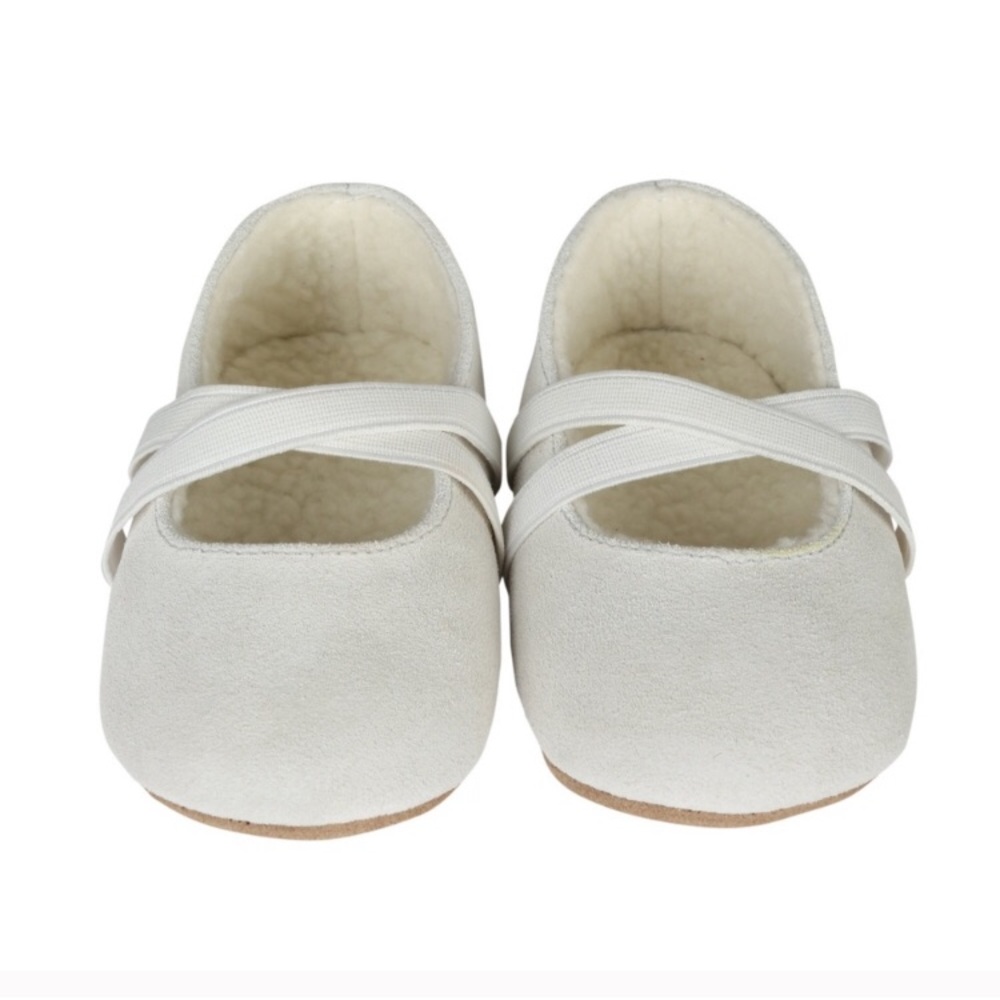 Robeez Leather Creme Booties
